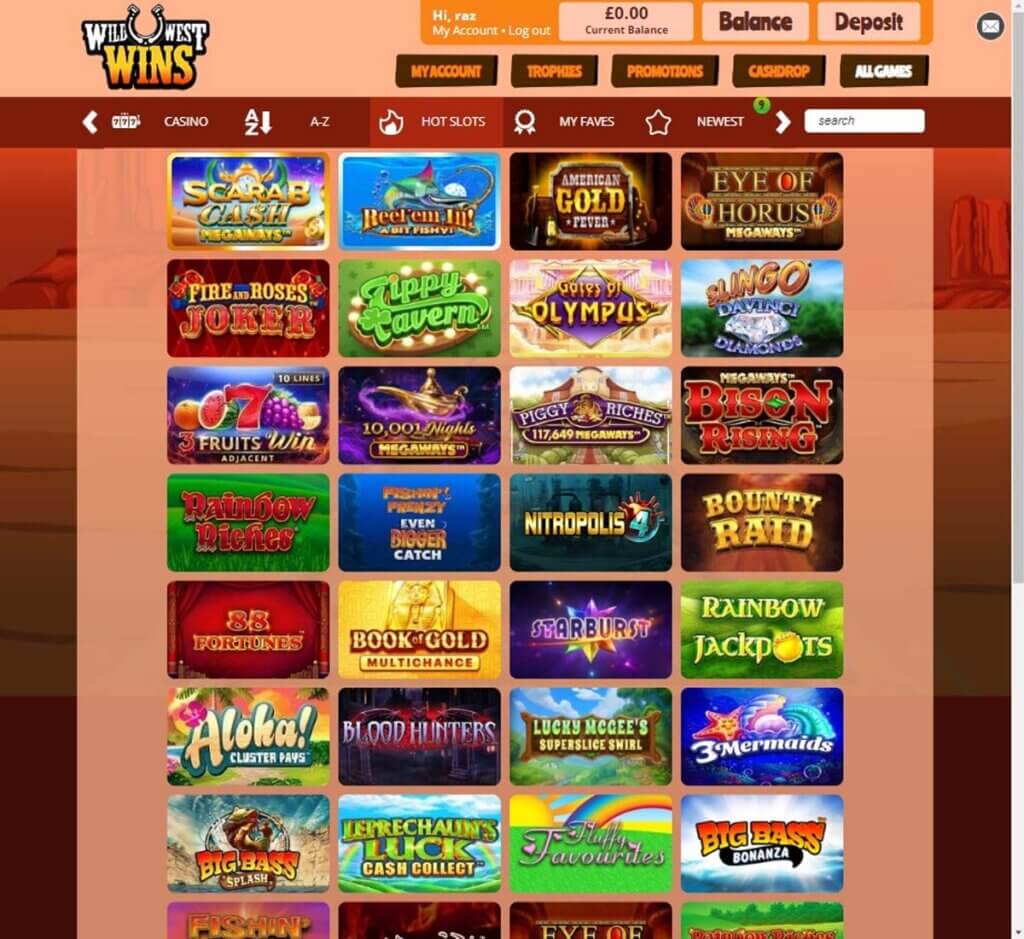 Saddle up for good fortunes with our top 10 Wild West Slot Machines